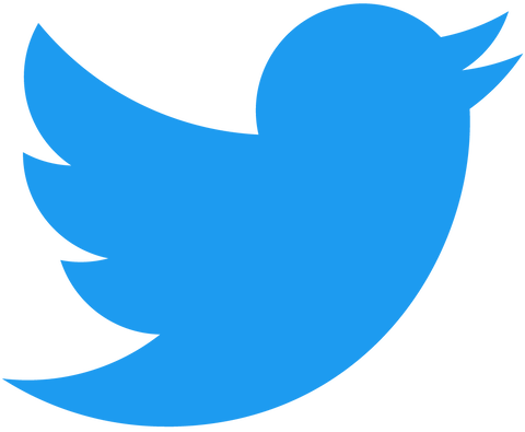 2021 Twitter logo - blue
