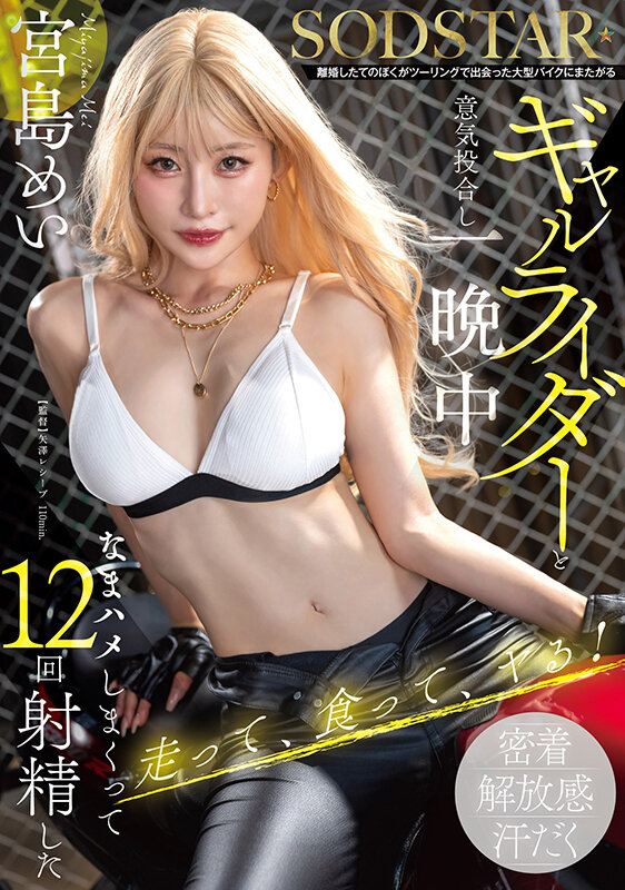 離婚したてのぼくがツーリングで出会った大型バイクにまたがるギャルライダーと意気投合し一晩中なまハメしまくって12回射精した 宮島めい 1