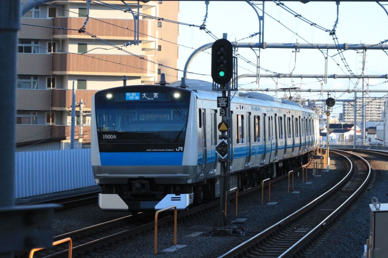 浦和駅3 4番線ホームより 古参カメラで撮り鉄修行 浦和駅3 4番線ホームより 古参カメラで撮り鉄修行
