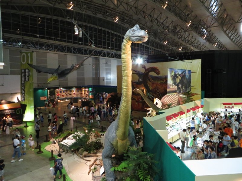 幕張メッセへ メガ恐竜展15 を見に行く 定年おやじの徘徊記 幕張メッセへ メガ恐竜展15 を見に行く 定年おやじの徘徊記