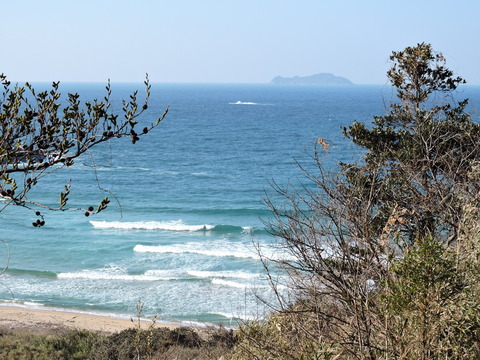 益田市 高島 伊勢島 洞の鼻