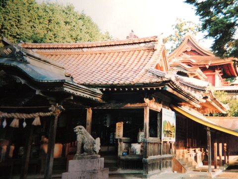 益田市 高津柿本神社 改築前