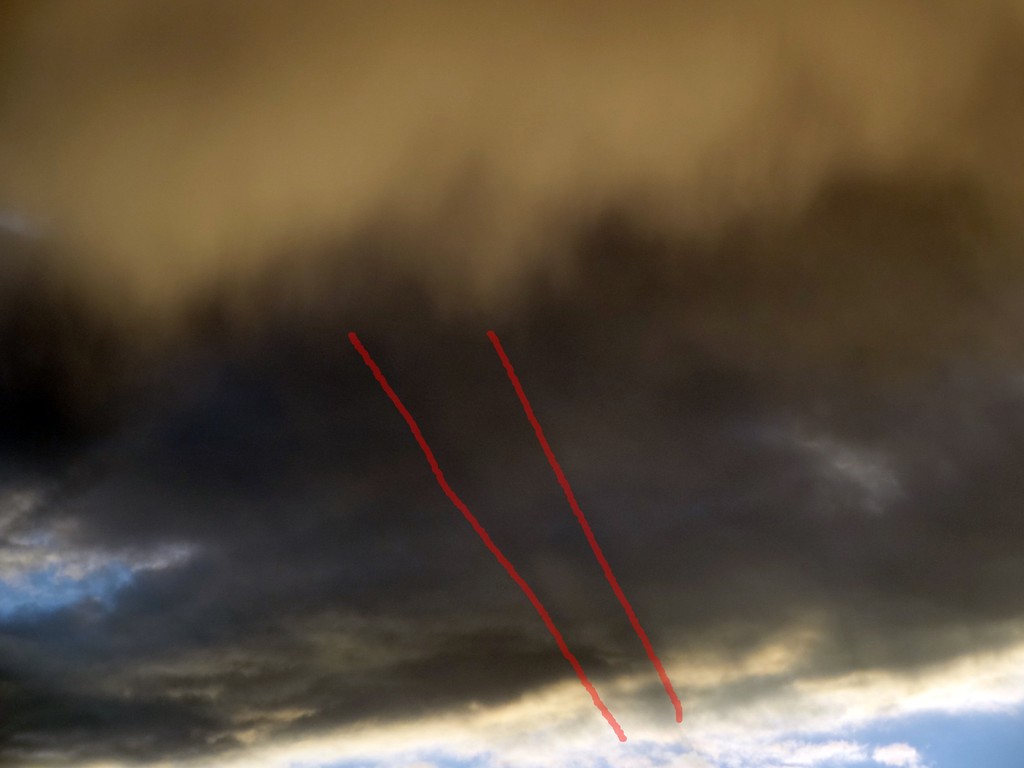 益田市の竜巻雲の傾向 過去画像で偶然発見した空中竜巻 益田市高津 益田市の歴史 風景体験レビュー