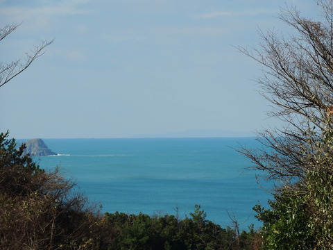 見島の風景 益田市スカイグリーンロードより