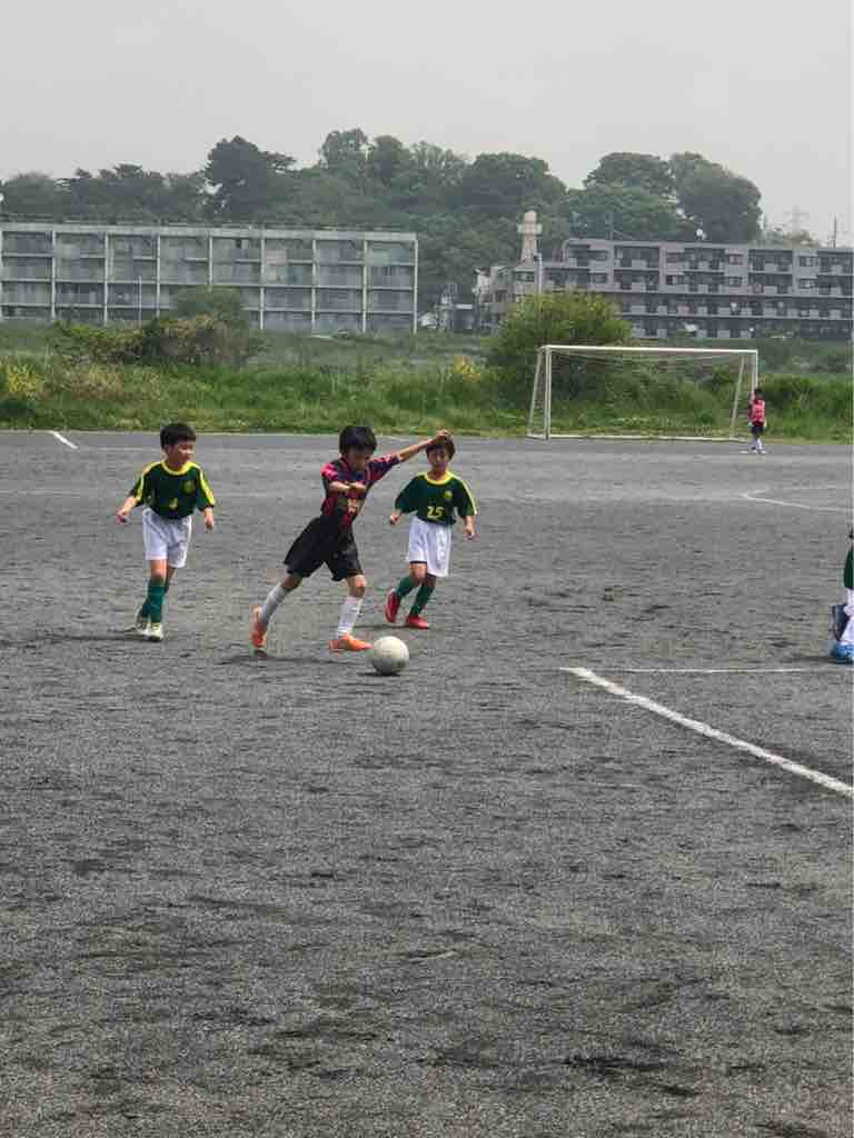 ４年 ４月２３日 土 Tm Vs 川崎中央キッカーズ 枡形フリーウィング 少年サッカークラブ