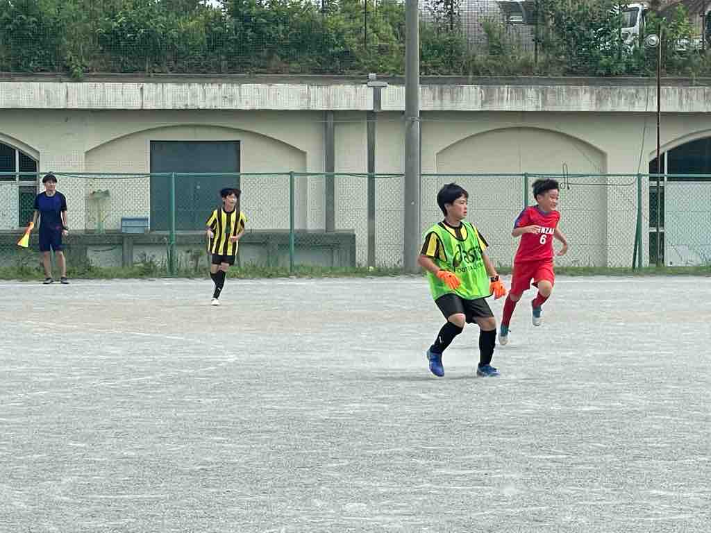 6年 6月５日 日 交流戦vs嶮山キッカーズ 枡形フリーウィング 少年サッカークラブ