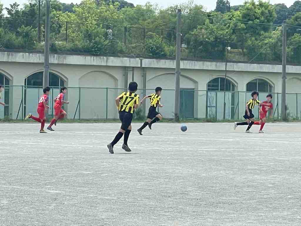 6年 6月５日 日 交流戦vs嶮山キッカーズ 枡形フリーウィング 少年サッカークラブ