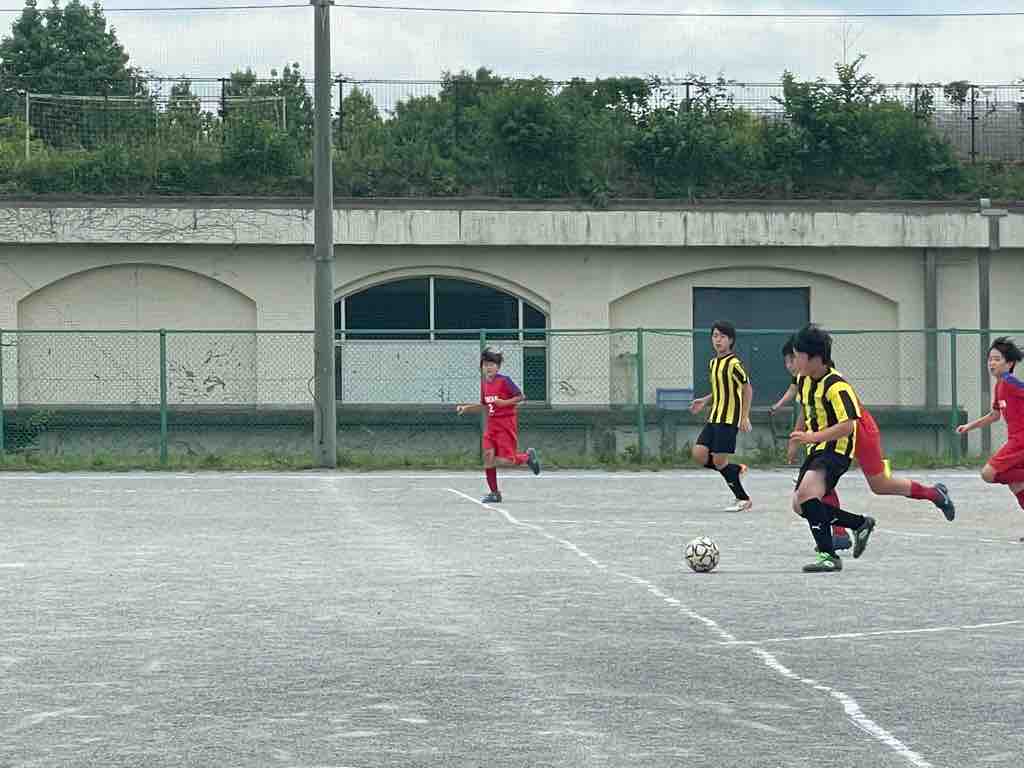 6年 6月５日 日 交流戦vs嶮山キッカーズ 枡形フリーウィング 少年サッカークラブ