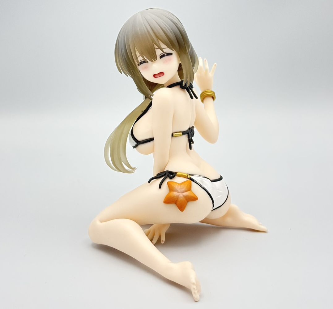 宇崎ちゃんは遊びたい！ω Desktop Cute フィギュア 宇崎月～浜辺で水着