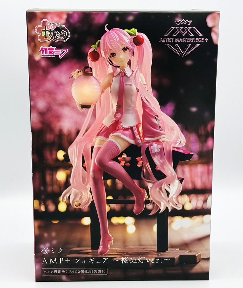 桜ミク AMP＋ フィギュア～桜提灯ver.～ レビュー : 玩具YOUα