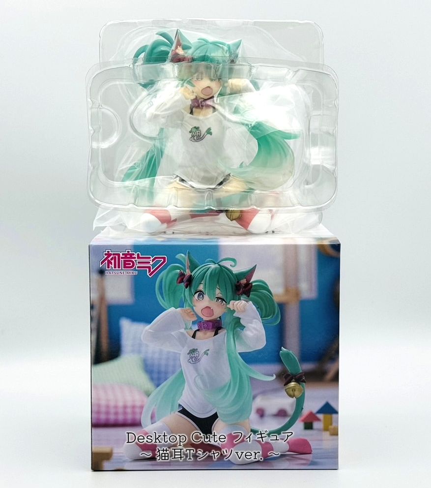 初音ミク Desktop Cute フィギュア ~猫耳Tシャツver 初音ミク Desktop Cute フィギュア ~猫耳Tシャツver