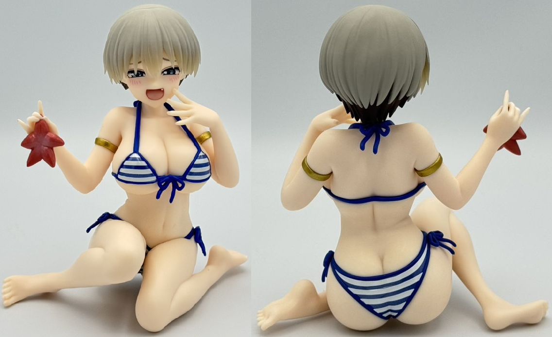 宇崎ちゃんは遊びたい！ω Desktop Cute フィギュア 宇崎花～浜辺で水着