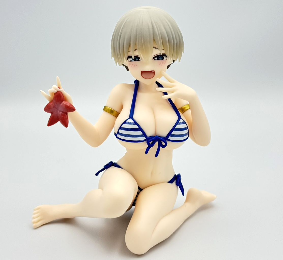 宇崎ちゃんは遊びたい！ω Desktop Cute フィギュア 宇崎花～浜辺で水着