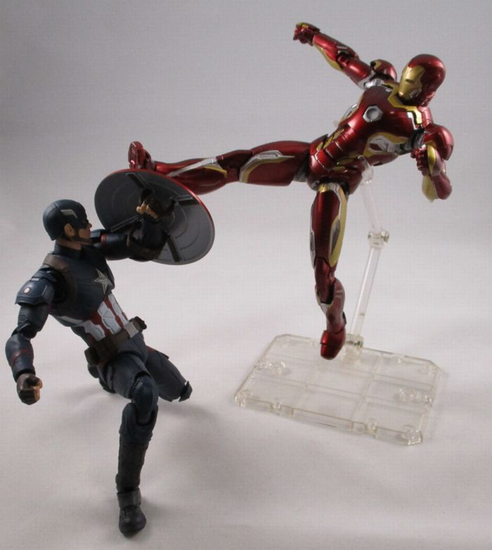 S H フィギュアーツ キャプテン アメリカ シビルウォー レビュー 玩具遊a