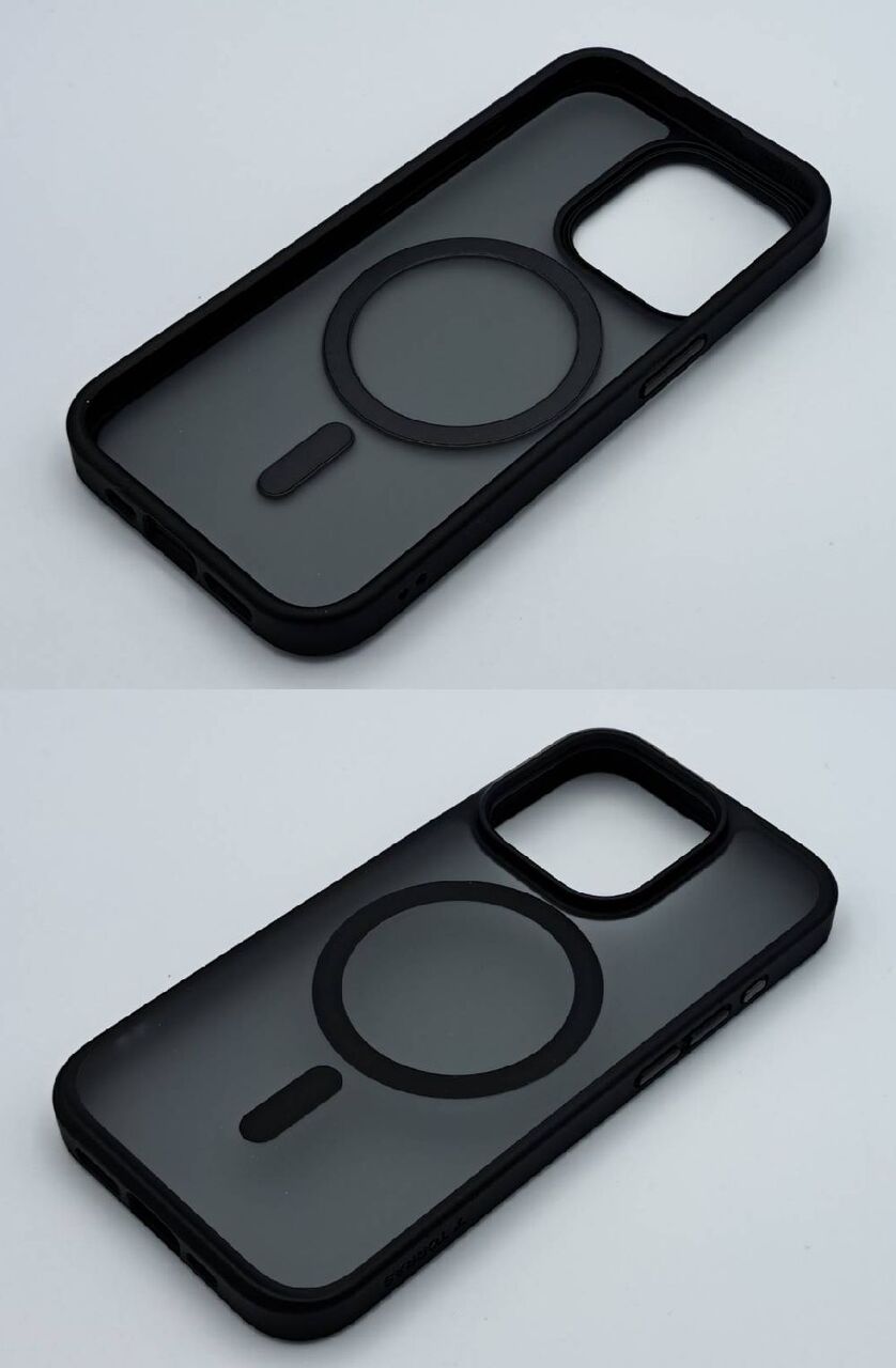 TORRAS iPhone 15 Pro 用 ケース マグネット搭載 ブラック Amazon