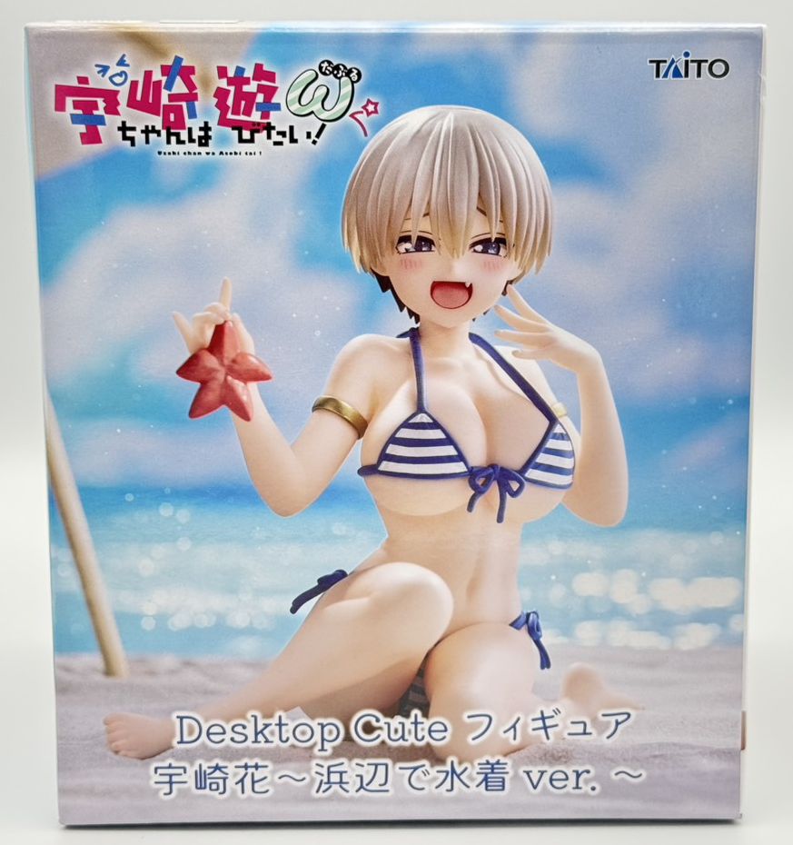 宇崎ちゃんは遊びたい！ω Desktop Cute フィギュア 宇崎花～浜辺で水着