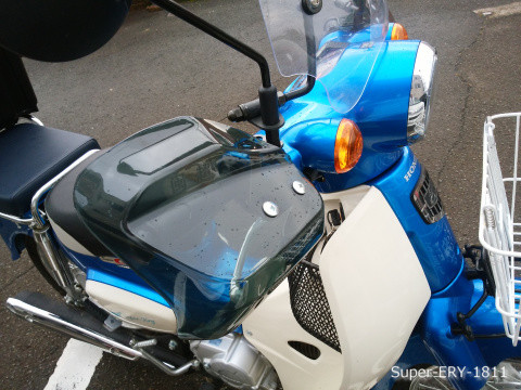 ナックルガードを付ける エリー号 スーパーカブja44 一部でcbf125t ナックルガードを付ける エリー号 スーパーカブja44 一部でcbf125t