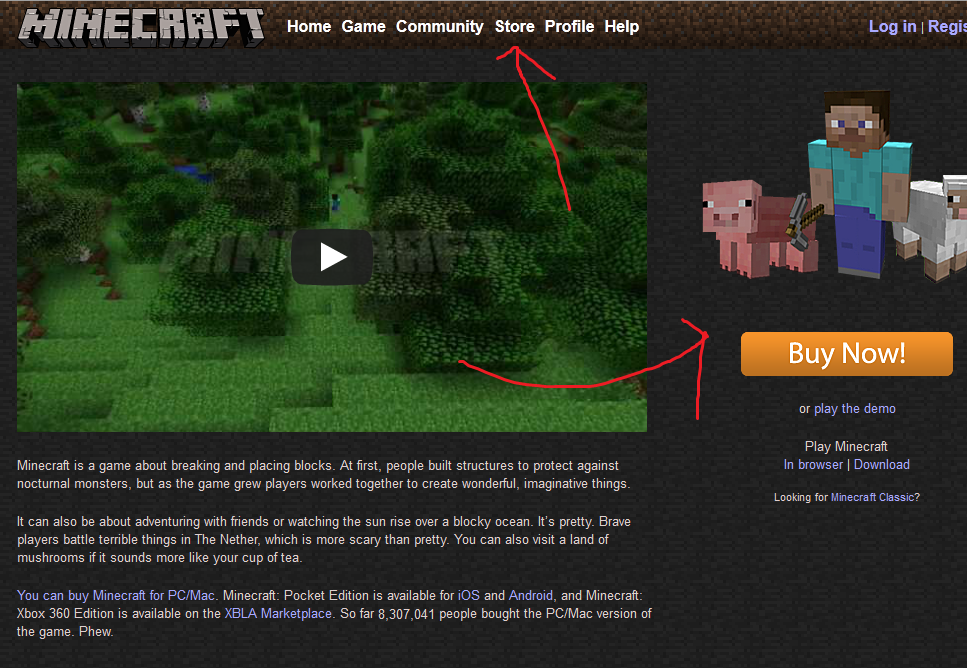 マインクラフト ｐｃ版マインクラフト購入の手続き 紹介 Mate速