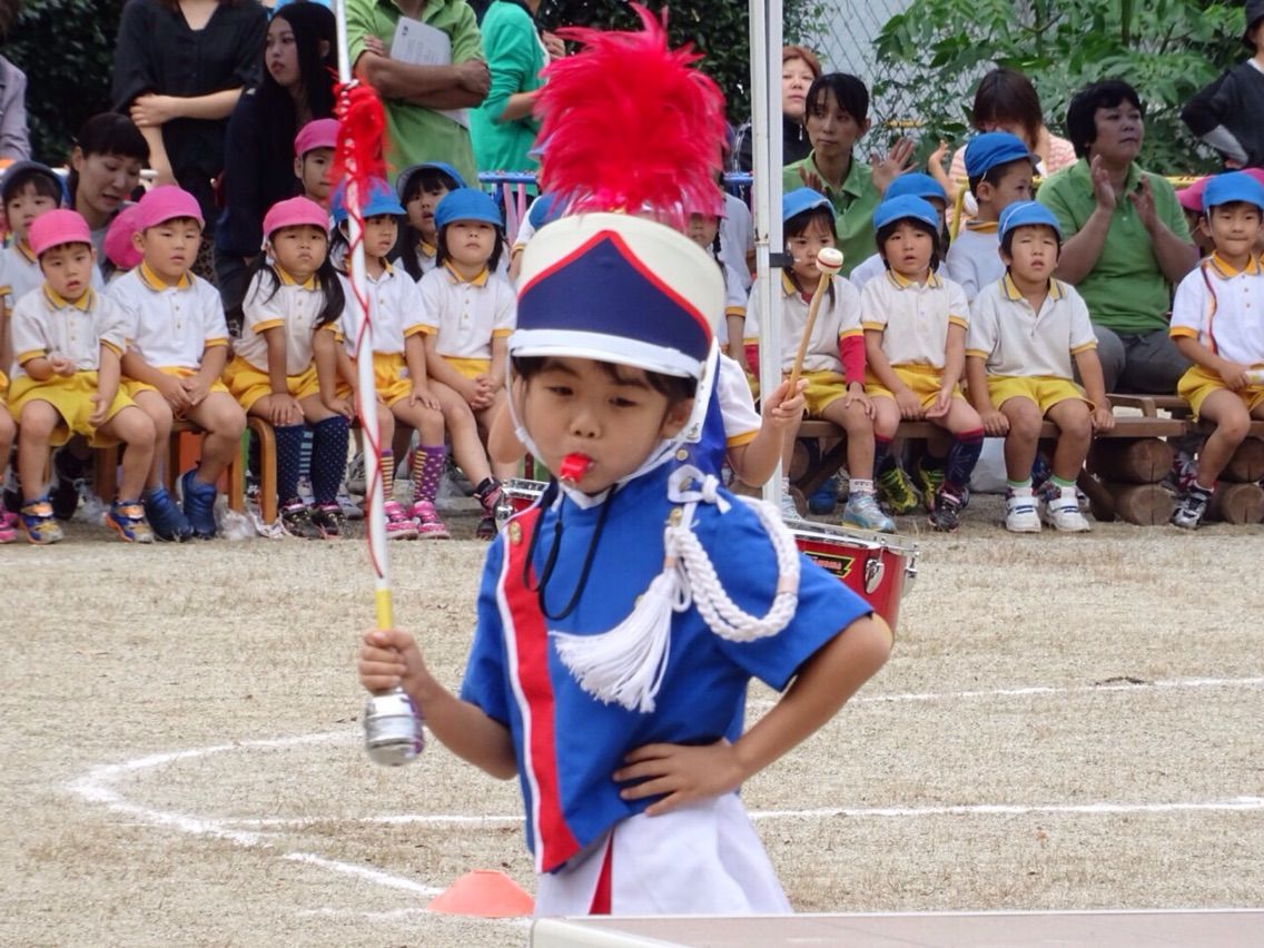 保育園運動会 Sara ドラムメジャー Materialistics 保育園運動会 Sara ドラムメジャー Materialistics