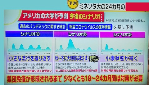 新型コロナ　今後の予想700sss