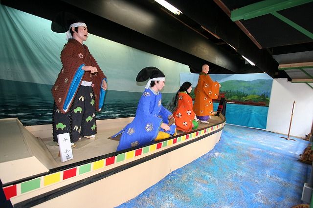 吉浜細工人形『平清盛厳島神社詣で』『三国志』の画像