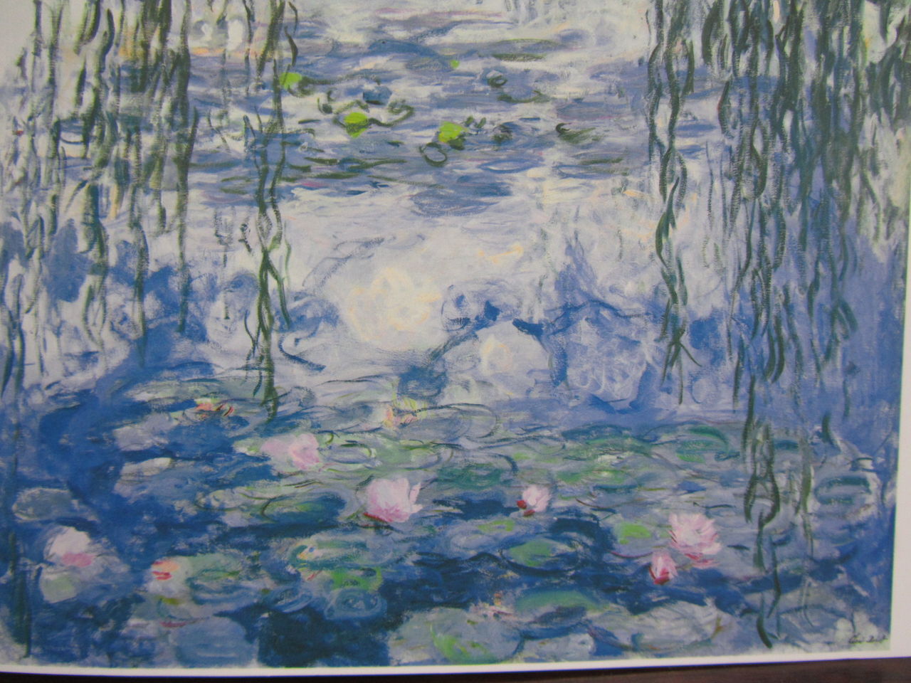 Une Carte De Monet 睡蓮のカード フランスとフランス語あれこれ 英語もちょっぴり