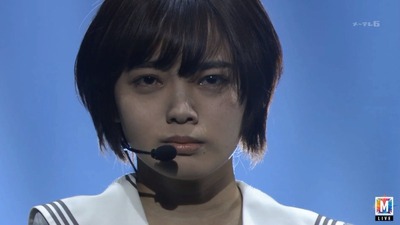 平手友梨奈のこの表情 左右の顔で違う感情を表している Mステ 角を曲がる 櫻坂46まとめもり