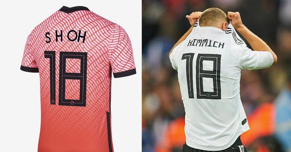 悲報 韓国代表新ユニフォーム ドイツ代表フォントが同じ問題wwww サカサカ10 サッカーまとめ速報 悲報 韓国代表新ユニフォーム ドイツ代表フォントが同じ問題wwww サカサカ10 サッカーまとめ速報