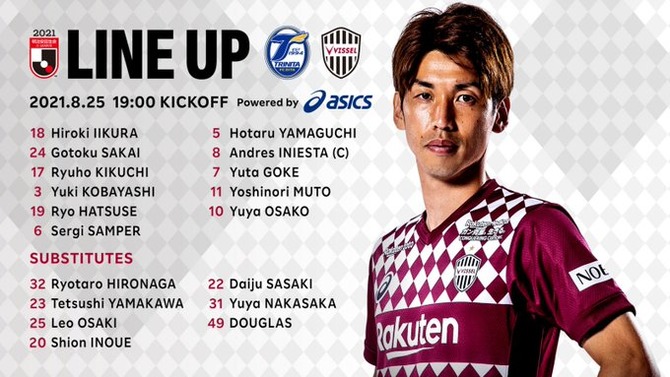 【速報】ヴィッセル神戸…大迫&武藤の最強2トップスタメンキターー！！wwww : サカサカ10【サッカーまとめ速報】