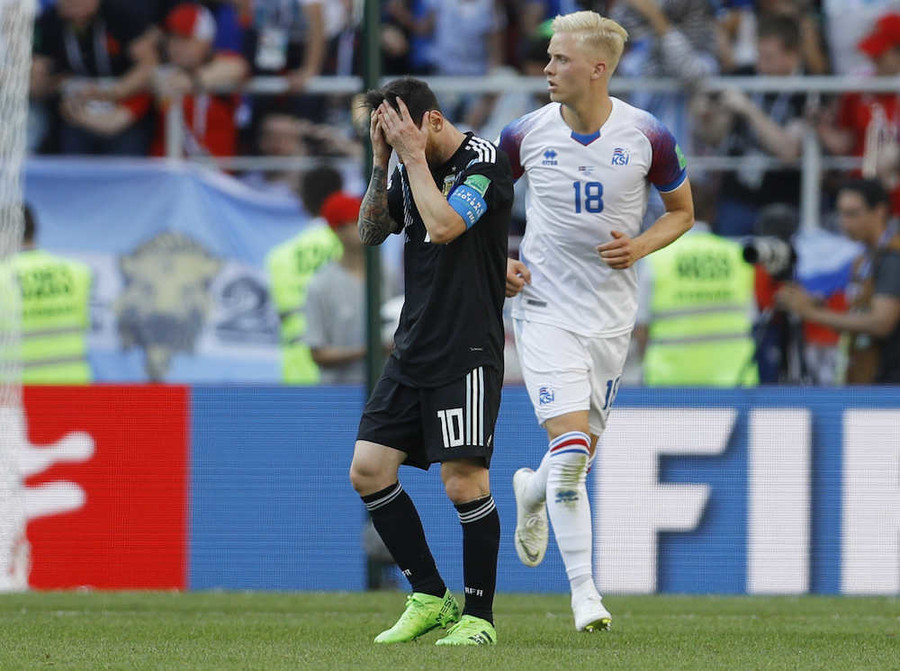 ロシアw杯 動画 メッシまさかのｐｋ失敗 アルゼンチンが初出場アイスランドに１点のみ サカサカ10 サッカーまとめ速報