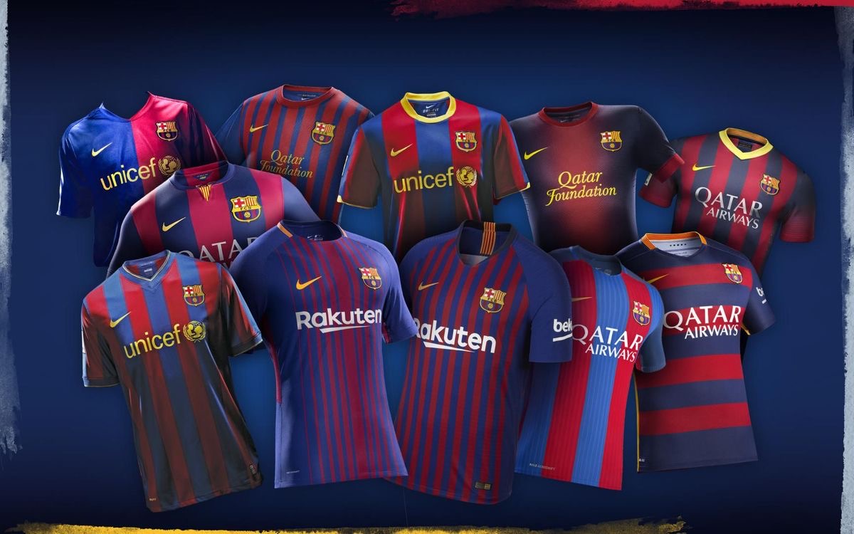 画像 バルサのユニフォーム どの時代が一番好き サカサカ10 サッカーまとめ速報 画像 バルサのユニフォーム どの時代が一番好き サカサカ10 サッカーまとめ速報