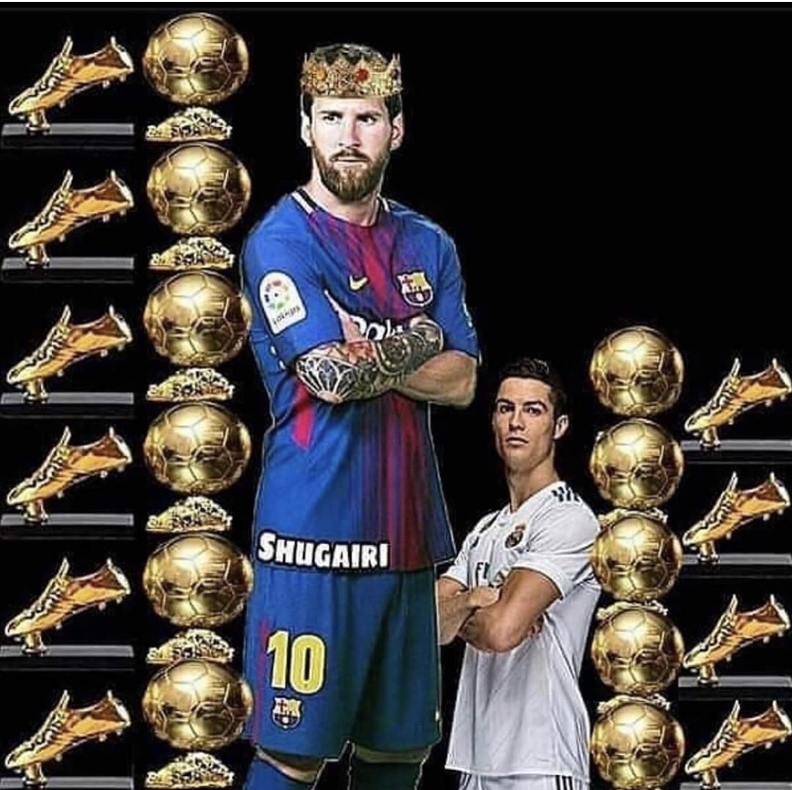 朗報 メッシさん クリロナに圧勝してしまうwwwwwwwww サカサカ10 サッカーまとめ速報