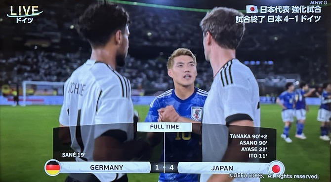 【謎】今のサッカー日本代表がドイツ代表と対戦したらｗｗｗｗｗｗｗｗ