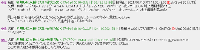 悲報 海外サッカー板の久保建英本スレ ペドリ下げ久保上げの暴挙に出るwwwww サカナビ 悲報 海外サッカー板の久保建英本スレ ペドリ下げ久保上げの暴挙に出るwwwww サカナビ