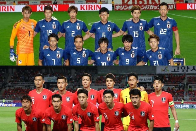今のサッカー日本代表と韓国代表ってどっちが強いんだ サカサカ10 サッカーまとめ速報