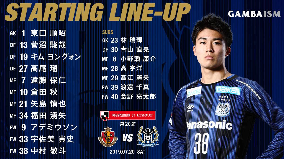 速報 G大阪復帰の宇佐美貴史さん スタメンきたあああああああああ サカサカ10 サッカーまとめ速報 速報 G大阪復帰の宇佐美貴史さん スタメンきたあああああああああ サカサカ10 サッカーまとめ速報