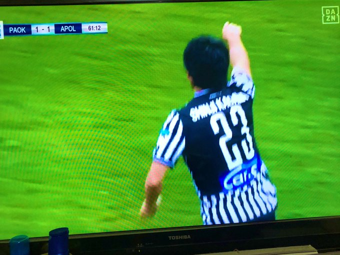 速報 Paok香川真司さん リーグ戦デビューで存在感発揮ｗｗｗｗｗ 2chフットボールまとめアンテナ