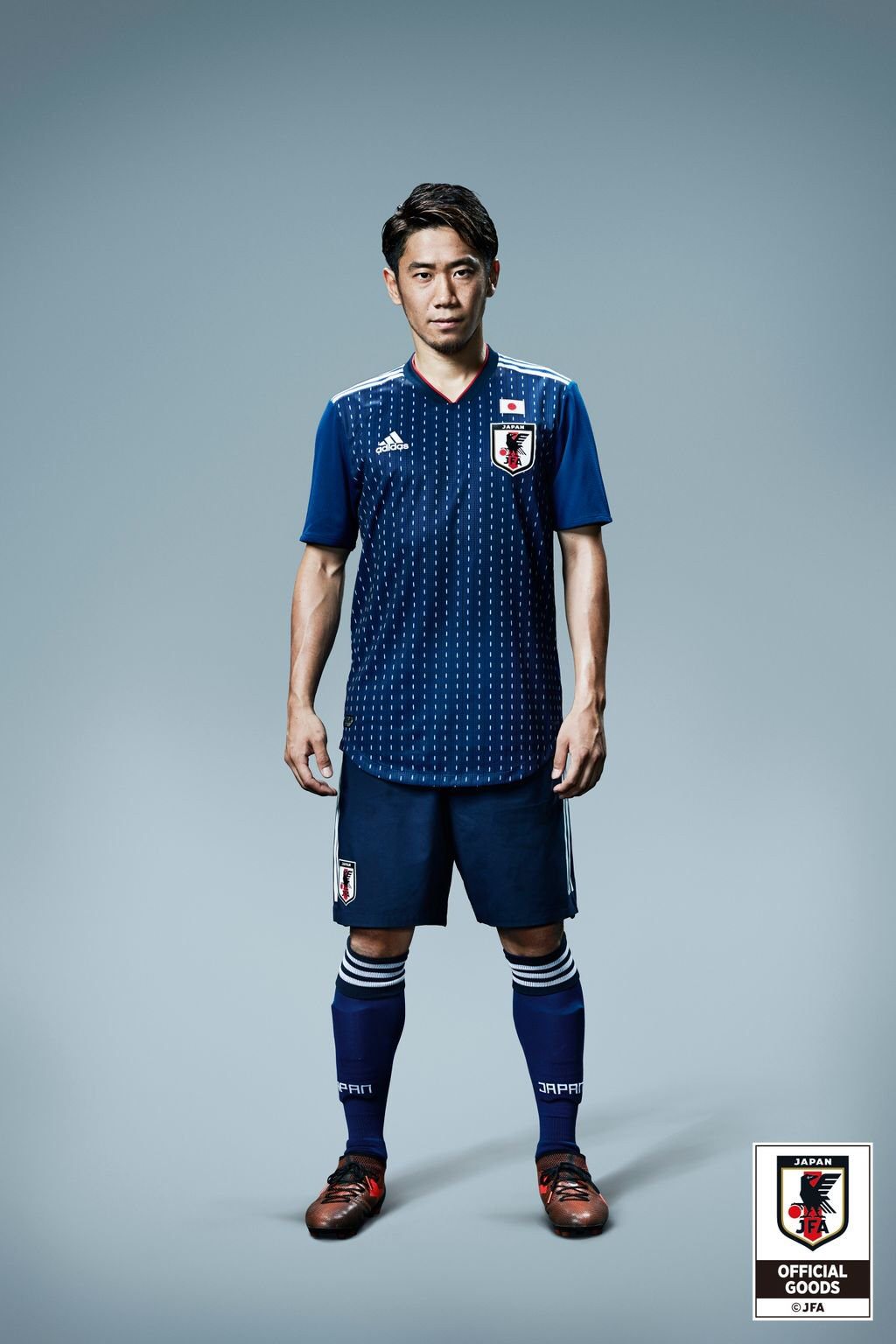 サッカー日本代表w杯仕様の新ユニフォーム 選手が着ても恐ろしくダサい サカサカ10 サッカーまとめ速報