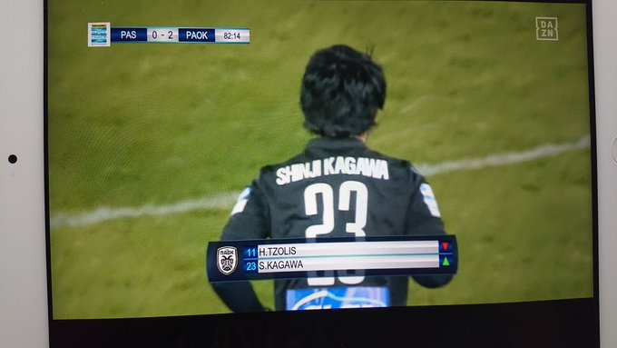 速報 Paok香川真司さん 2戦連続の途中出場で存在感を魅せるｗｗｗ 2chフットボールまとめアンテナ