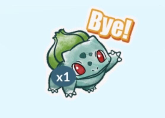 ポケモンgo 使い辛かった フシギダネの Bye ステッカー Bye の部分を消される 海外でも不評だったのか