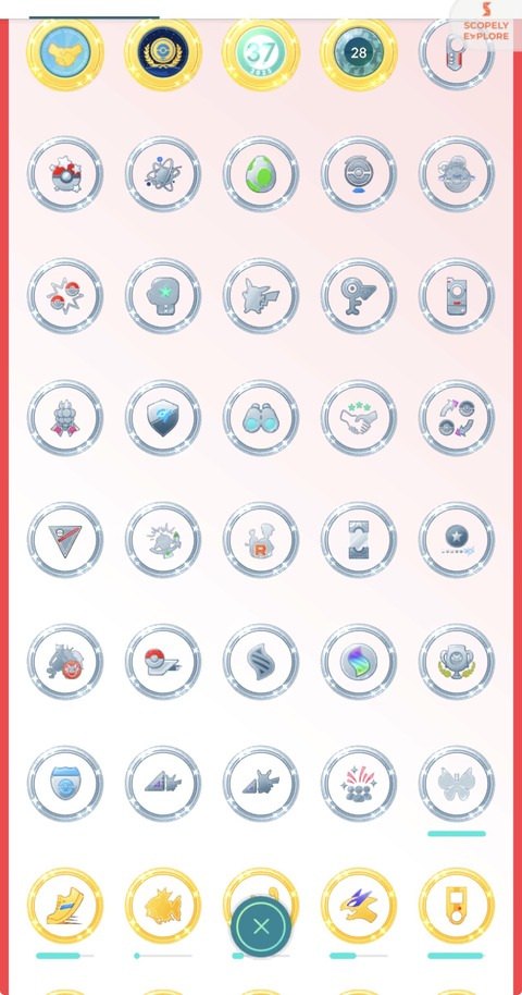 【ポケモンGO】プラチナメダル、何個持ってる