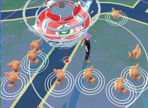 ポケモンgo 謎のヨーテリー大量発生事件 なにこれ