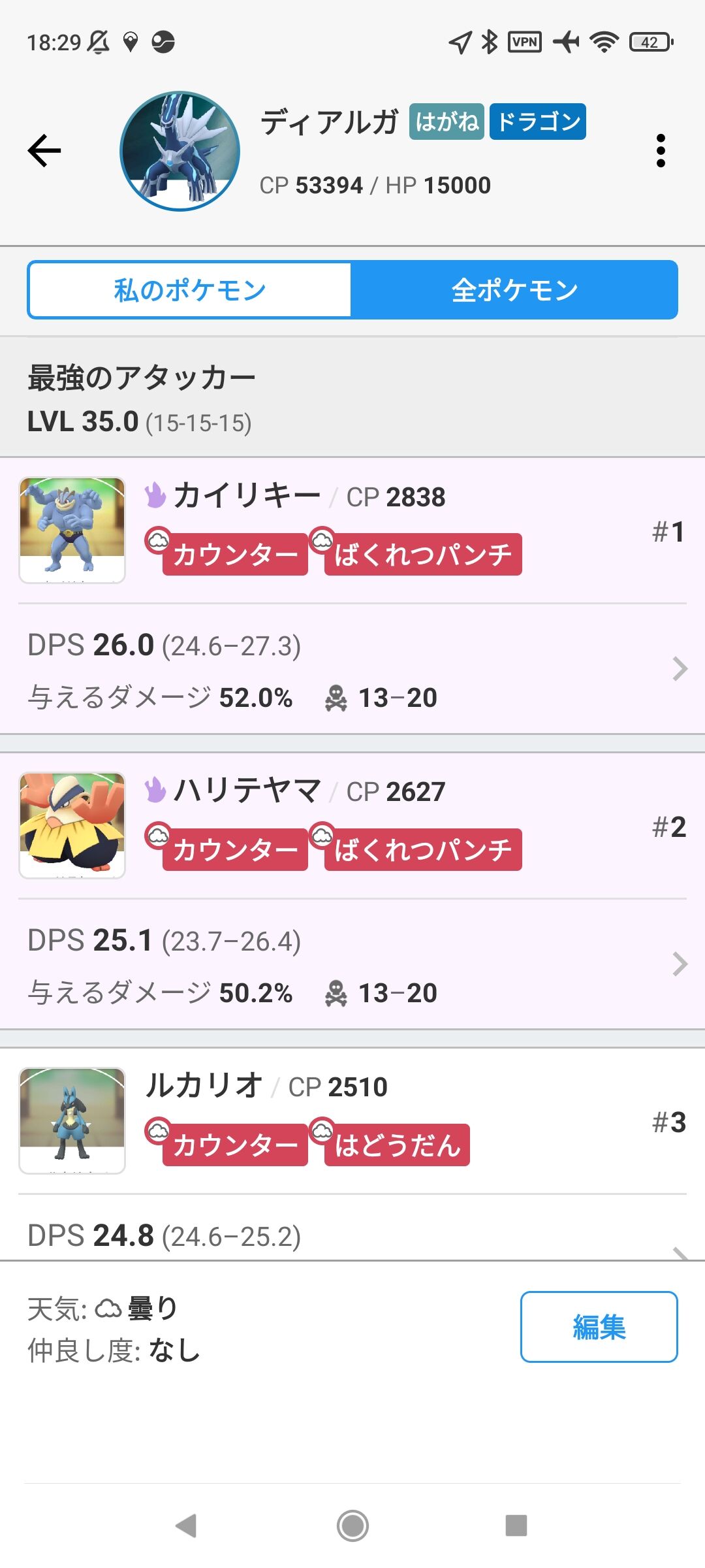 ポケモンgo Sハリテヤマ って強くない いつもブシン ルカ カイリキーの話題ばかりだけど