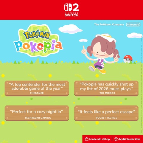 ぽこあポケモンの海外レビューが好評