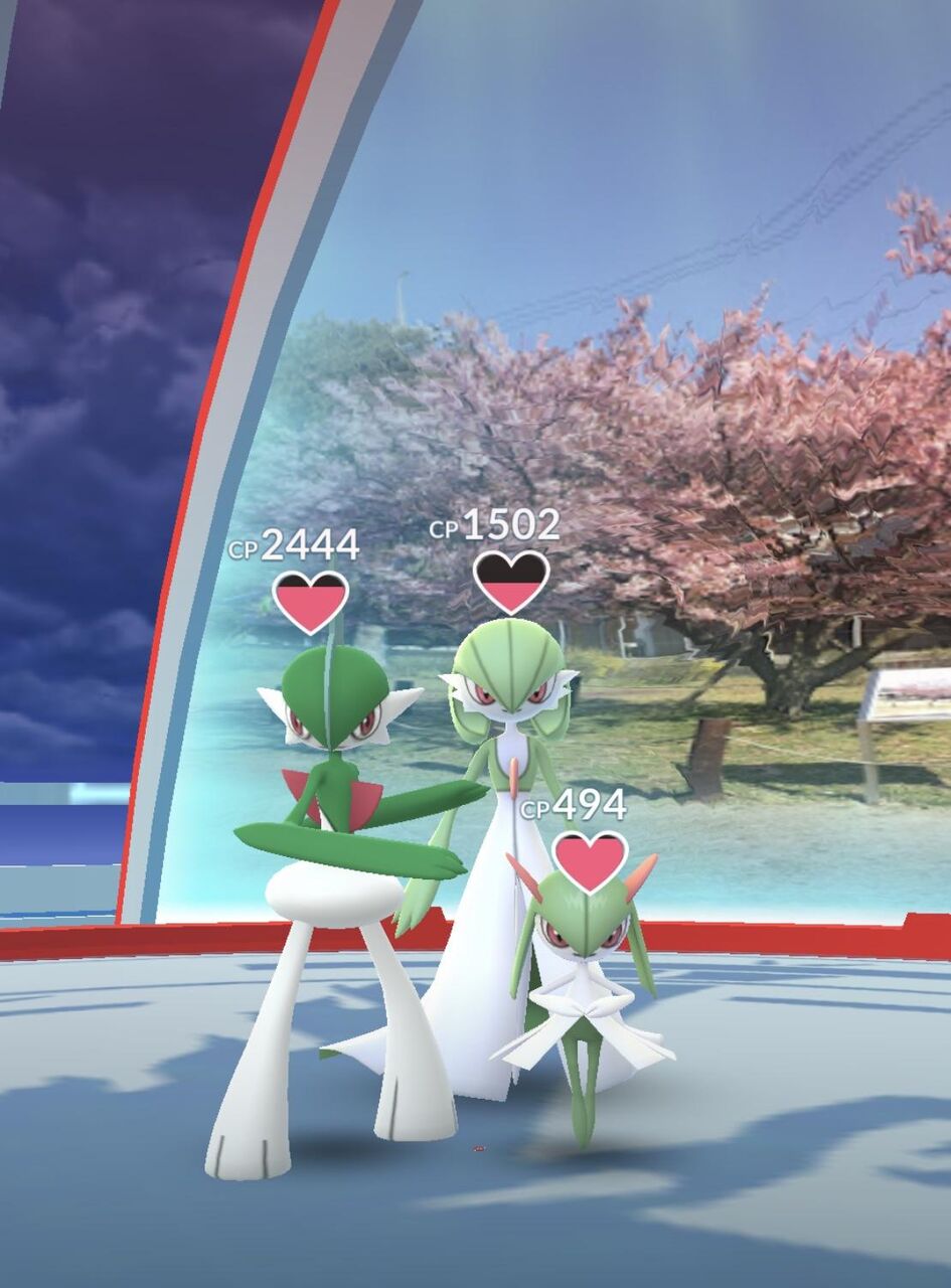 ポケモンgo サーナイト親子ジム 残り3匹何を置くのが正解