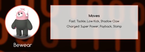 ポケモンgo キテルグマ の覚える技が判明 シャドクロしっぺで霊絶対許さないマン