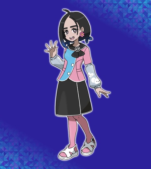 新作ポケモンの受付のお姉さん