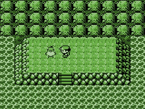 ポケモン初期のグラフィック