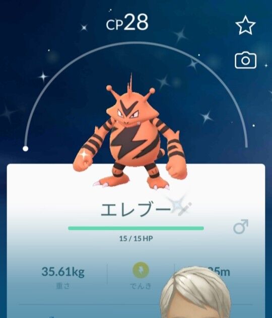 ポケモンgo エレブー デイ反省会 色違い率高すぎ ハイパーで強い 捕獲率低いままかよ