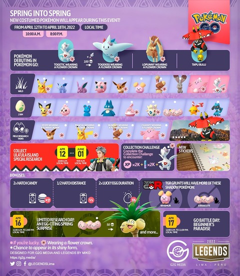 ポケモンgo ついに 花トゲキッス に進化可能に イースターイベントの詳細発表 4月12日 18日